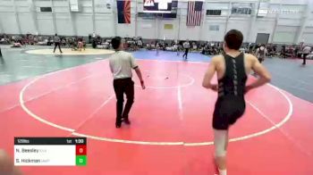 120 lbs Round Of 16 - Nicholas Beesley, Silverback WC vs Skyler Hickman, Unattached