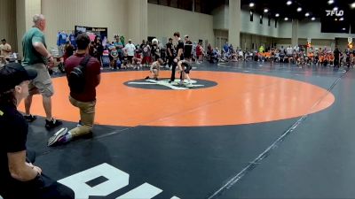 55 lbs Round 1 (8 Team) - Baxter Moore, Alabama Elite Black vs Owen Mabe, Gulf Coast WC