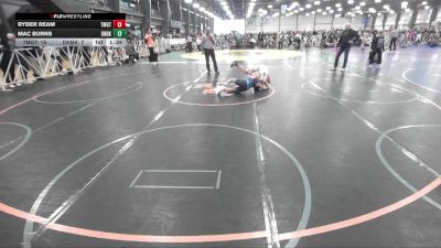 96 lbs Round 4 (1:30pm Friday) - Ryder Ream, Team Gotcha vs Mac Burns, Dynasty Black