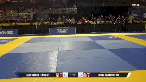 Jason David Bowling vs Jacob Patrick Huckabay 2025 Pan Jiu Jitsu IBJJF Championship