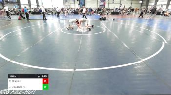 152 lbs Consi Of 32 #2 - Ryker Olson, UT vs Joey DiMarino, PA