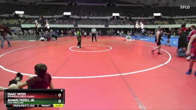 National 3-5 HWT Round 3 - Shawn Mizell Jr., Flex Wrestling vs Isaac Yates, Riverheads Middle School