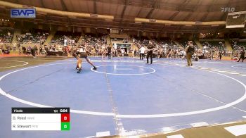 92 lbs Final - Gabe Reed, Henryetta Knights Wrestling Club vs Rayon Stewart, Pitbull Wrestling Academy