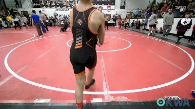 83 lbs Consolation - Tony Hammock, Coweta Tiger Wrestling vs Axel Dorrough, Tahlequah Wrestling Club