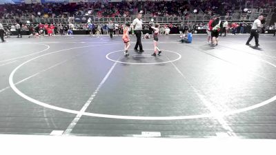 58.4-63.1 lbs Semifinal - Katilyn Schull, Buffalo Youth Wrestling vs River Stephens, Abilene Kids