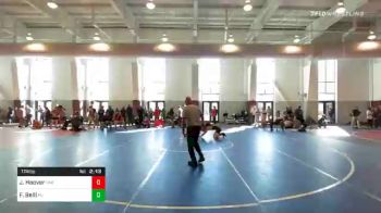 174 lbs Consolation - Jon Hoover, Virginia Military Institute vs Forest Belli, Princeton