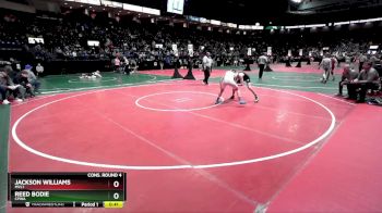 126 lbs Cons. Round 4 - Reed Bodie, CPWA vs Jackson Williams, MVL1