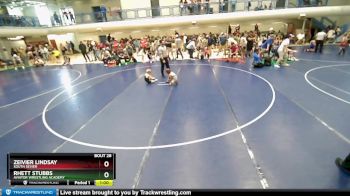 41-44 lbs Round 3 - Zeivier Lindsay, South Sevier vs Rhett Stubbs, Aviator Wrestling Academy