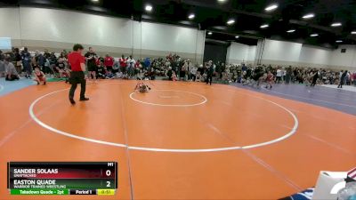 67-68 lbs Round 3 - Easton Quade, Warrior Trained Wrestling vs Sander Solaas, Unattached