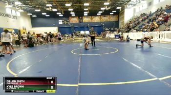 132 lbs Quarters & Wb (16 Team) - Dillon Smith, Eagle Empire vs Kyle Brown, Black Hive