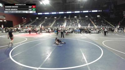 57 lbs 5th Place - Zander Enciso, Casper WC vs Trace Abarca, Casper WC