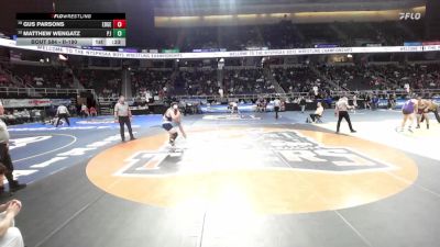 II-190 lbs Cons. Round 2 - Gus Parsons, Edgemont vs Matthew Wengatz, Port Jefferson