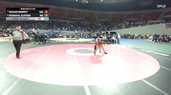 6A/5A Girls 115 Cons. Round 2 - Shamayil Alotaibi, Mountain View Girls vs Teagan Merritt, Thurston Girls