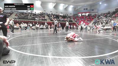 66 lbs 3rd Place - Axel Martin, IRONMEN Wrestling Club vs Rocket Jones, Raw Wrestling Club