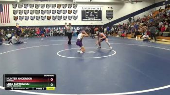 150 lbs Semifinal - Luke Koprowski, North Royalton vs Hunter Anderson, Midview