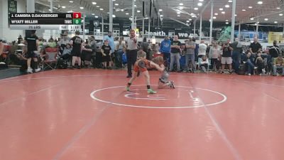 75 lbs Semifinal - J. Cambra D.Daxberger, Steller Trained 501st - MS vs Wyatt Miller, TNWC - MS