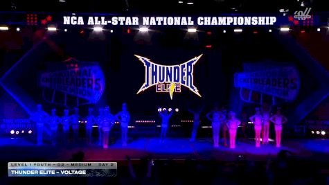 Thunder Elite - Voltage [2026 L1 Youth - D2 - Medium Day 2] 2026 NCA All-Star National Championship
