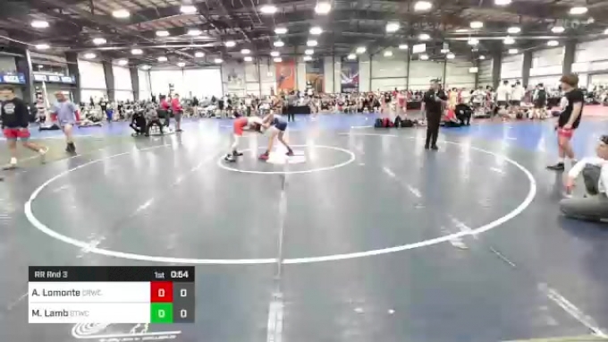 106 lbs Rr Rnd 3 - Angelo Lomonte, Camp Reynolds Wrestling Club vs ...