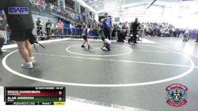 64-67 lbs Round 3 - Briggs Dannenberg, Clearwater vs Blair Anderson, Derby