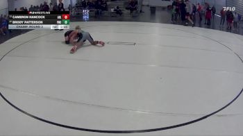 148 lbs Champ. Round 2 - Cameron Hancock, Arlington vs Brody Patterson, Falcon Wrestling Club