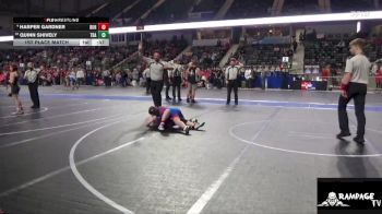 110 lbs 1st Place Match - Harper Gardner, Burlingame vs Quinn Shively, Trailhands