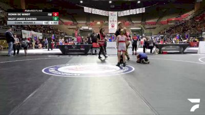 Cons. Round 3 - Ronin De Windt, Project 8 Wrestling vs Riley James Castro