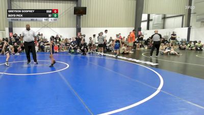 48 lbs Rr Rnd 7 - Greyson Godfrey, Brawler Elite - K8 vs Boyd Pick, M2 Training Center - K8