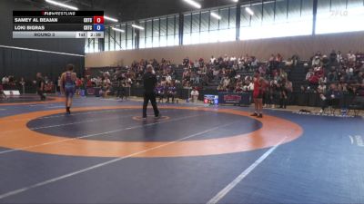 79kg Round 3 - Samey Al Beajan, National Capital Wrestling Club vs Loki Bigras, London-Western Wrestling Club