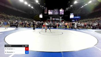 127 lbs Rnd Of 64 - Allison Kraemer, Missouri vs Regan Rosseter, Nebraska