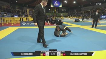 Eleonora Andrei vs Iga Helena Leszczynska 2026 IBJJF European NoGi