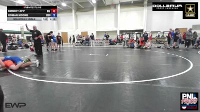 100 kg Quarterfinal - Emmett Jipp, Big Game Wrestling Club vs Roman Moore, Sebolt Wrestling Academy