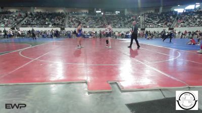 200 lbs Consi Of 4 - Ameila Long, Ponca City LadyCat Wrestling vs Ally Rickman, Stillwater Lady Pioneers JH