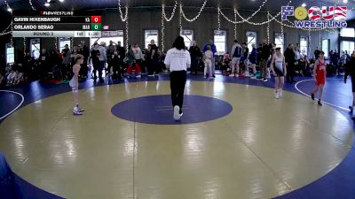 75-80 lbs Round 3 - Gavin Hixenbaugh, Kiski Area vs Orlando Serao, Mars