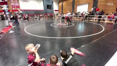 157 lbs Cons. Round 2 - William Brown, Fort Washakie Middle School vs Kade Enis, Thermopolis Middle School