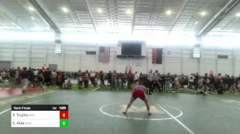 116 lbs Semifinal - Peyton Trujillo, HWC, Holbrook Wrestling Club vs Carina Alde, Bobcat WC