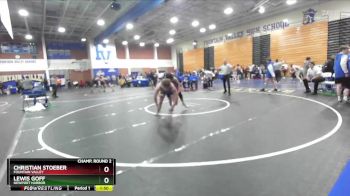 165 lbs Champ. Round 2 - Christian Stoeber, Fountain Valley vs Lewis Goff, Newport Harbor