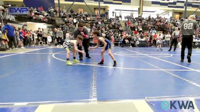 52 lbs Consi Of 8 #2 - Axel Freudenberger, Team Guthrie Wrestling vs Noel Reagan, Standfast