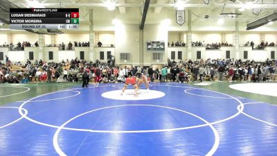 190 lbs Round Of 32 - Logan Desmarais, New Bedford vs Victor Moreira, Catholic Memorial