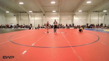 138 lbs Rr Rnd 1 - Mackenzie Flores, Sand Springs JH Girls vs J'La Underwood, Woodland Girls