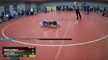 65 lbs Cons. Semi - Lydon Vega, Portage Wrestling Club vs Brady Elfreich, Maurer Coughlin Wrestling Club