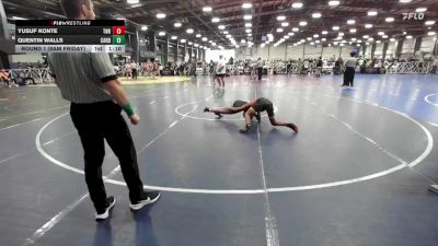 105 lbs Round 1 (9am Friday) - Quentin Walls, Cali Red vs Yusuf Konte, Nauman Red