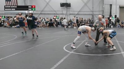110 lbs Round 3 (4 Team) - Mason Reis, Team PA/USA vs Jaxon Garcia, Kraken