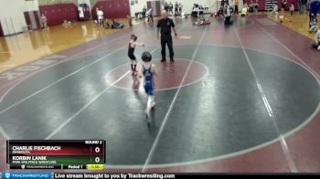 45 lbs Round 2 - Korbin Lanik, Park Wolfpack Wrestling vs Charlie Fischbach, Minnesota