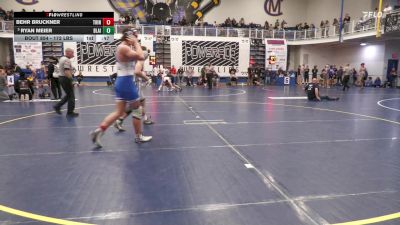 172 lbs Consy 4 - Behr Bruckner, Trinity vs Ryan Meier, Blair Academy-NJ