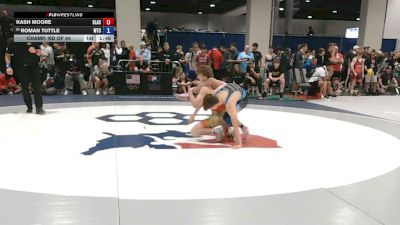 55 kg Champ. Rd Of 64 - Kash Moore, Slam Academy vs Roman Tuttle, Wichita Training Center