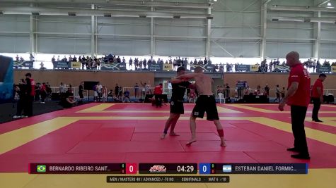 BERNARDO Ribeiro SANTANA vs Esteban Daniel Formichelli 2025 ADCC South American Championship