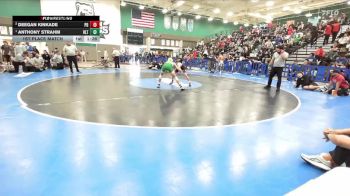 113 lbs 1st Place Match - Anthony Strahm, Holtville vs Deegan Kinkade, Palm Desert