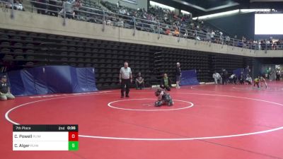 60 lbs 7th Place - Cameron Powell, Plymouth Meeting vs Connor Alger, Plymouth