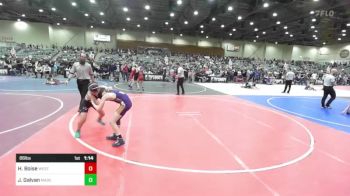 86 lbs Semifinal - Hayden Boise, Westside Wrestling Inc vs Johnny Galvan, Madera WC