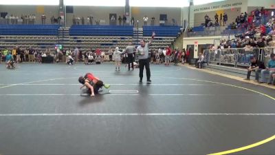 75 lbs Quarterfinal - Nathan Vroom, MD Maniacs vs Camden Magluilo, Frederick County